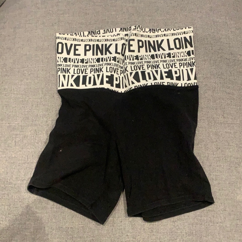 Pink bicycle shorts